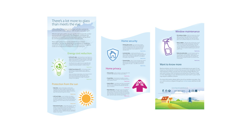 玻璃选项信息图的潜在好处